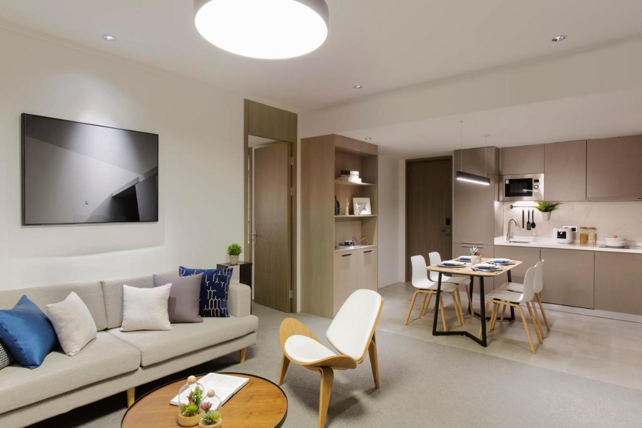 Ln Residence Changdi - New Aiqun Building - Canton Fair Free Shuttle Bus During Canton Fair Period Eksteriør bilde