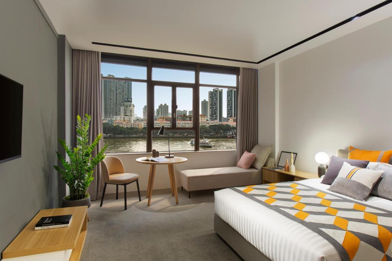 Ln Residence Changdi - New Aiqun Building - Canton Fair Free Shuttle Bus During Canton Fair Period Eksteriør bilde